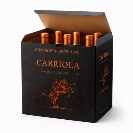 Pack 6 botellas Cabriola by Borsao